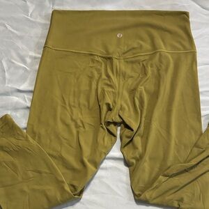 lululemon athletica Olive Green Leggings